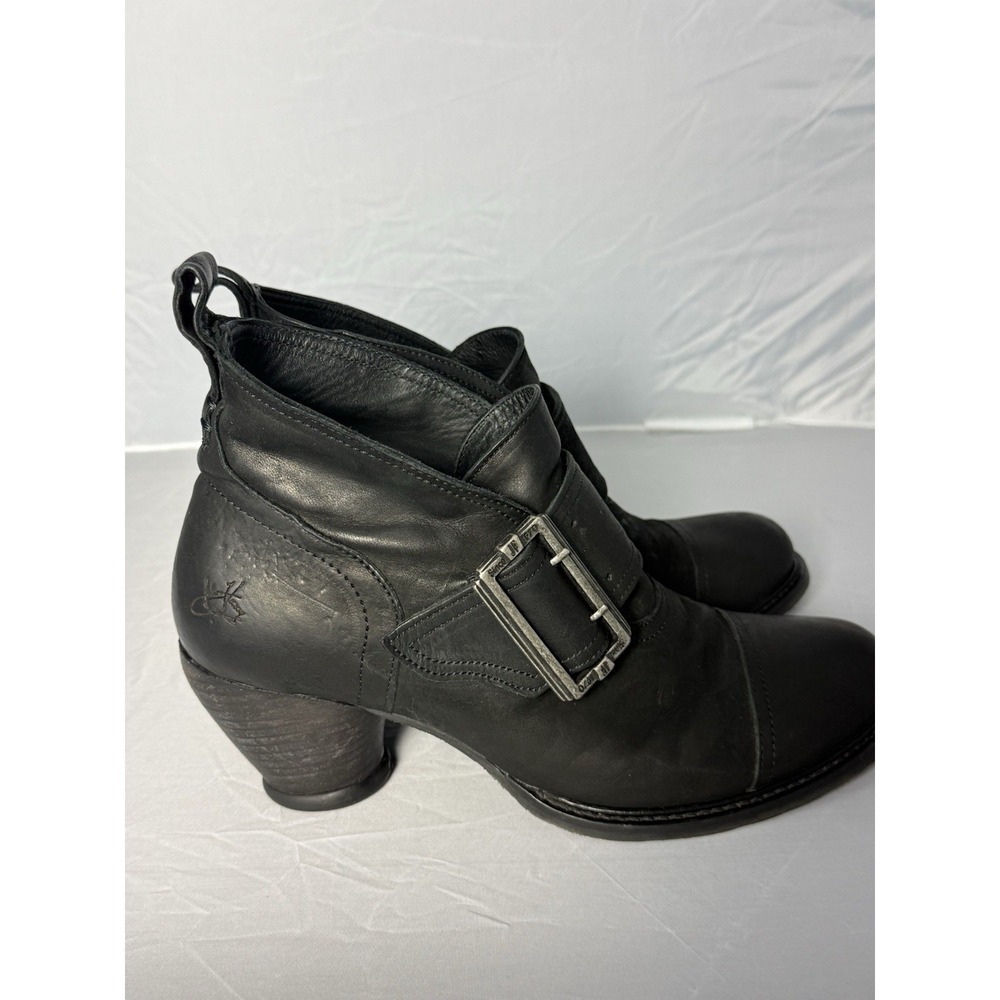 John Fluevog East End Porter Black Women's 10.5 Boot - Picture 3 of 8